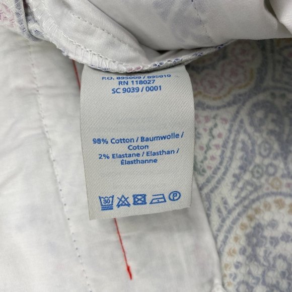 Boden Jacquard Paisley Print Casual Short Womens Size 12 High Rise Stretch Multi - Picture 4 of 10